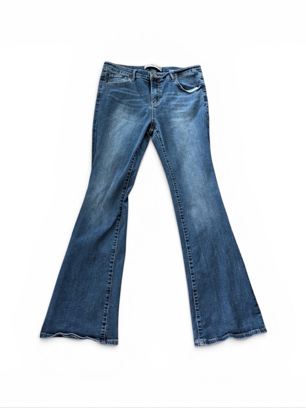 Velvet Heart Jeans Mid Rise Flare Blue Jeans Womens 30